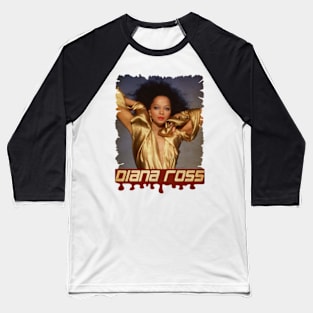 Diana Ross Vintage Baseball T-Shirt